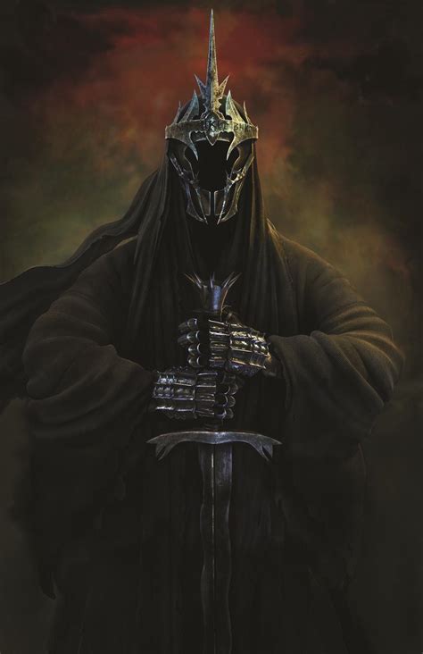 The attire worn by the witch king of Angmar